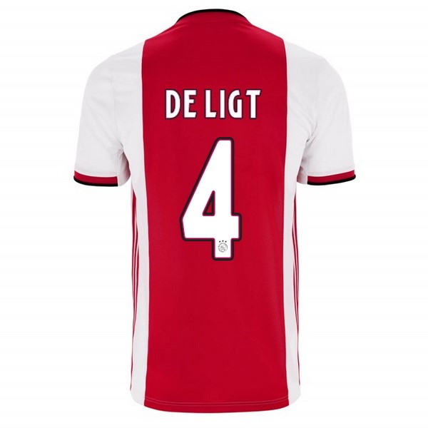 Camisetas Ajax Primera equipo De Ligt 2019-20 Rojo